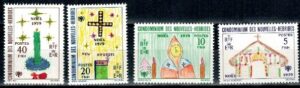 BOŻE NARODZENIE NOWE HEBRYDY MI.549-552**