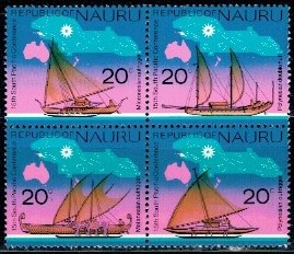 MARYNISTYKA NAURU MI.121-124**