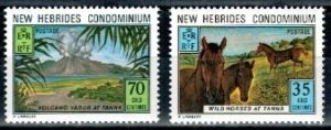 KONIE I WULKAN NOWE HEBRYDY MI.367-368**