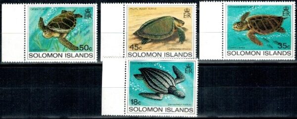 ŻÓŁWIE WYSPY SALOMONA MI.485-488**