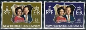 PARA KRÓLEWSKA NOWE HEBRYDY MI.351-352**