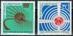 TELEKOMUNIKACJA GABON MI.185-186**