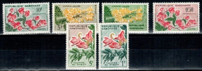 KWIATY GABON MI.160-165**