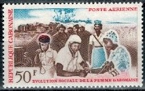SPOŁECZNA EWOLUCJA KOBIET GABON MI.214**