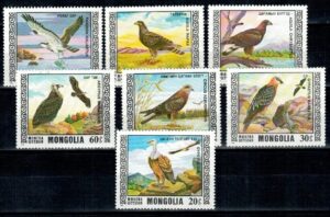 PTAKI MONGOLIA MI.1009-1015**