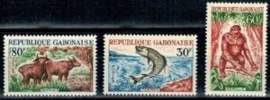 ZWIERZĘTA GABON MI.199-201**