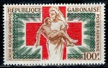 CZERWONY KRZYŻ GABON MI.224**