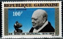 W.CHURCHILL GABON MI.232**