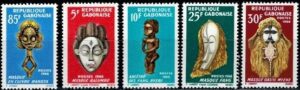 SZTUKA GABON MI.238-242**