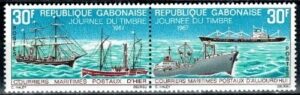 MARYNISTYKA GABON MI.294-295**