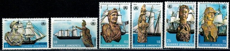 ŻAGLOWCE GRECJA MI.1505-1510**