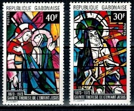 WITRAŻE GABON MI.520-521**