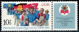 FESTIWAL MŁODZIEŻY DDR MI.WZd588**