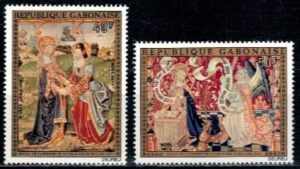 BOŻE NARODZENIE GABON MI.547-548**