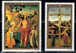 WIELKANOC GABON MI.554-555**