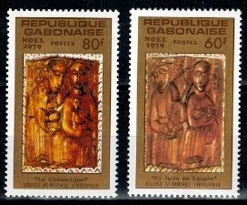BOŻE NARODZENIE GABON MI.717-718**