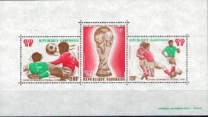 MUNDIAL GABON MI.BL.34**