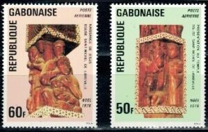 SZTUKA GABON MI.611-612**