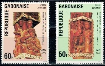 SZTUKA GABON MI.611-612**