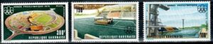 STADIONY OLIMPIJSKIE GABON MI.569-571**