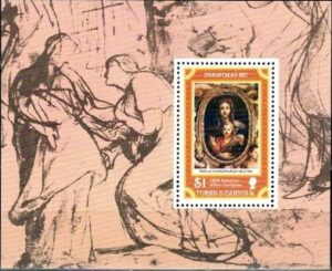 BOŻE NARODZENIE TURKS I CAICOS MI.BL.8**