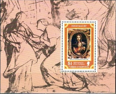 BOŻE NARODZENIE TURKS I CAICOS MI.BL.8**