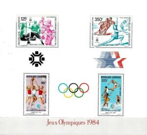 OLIMPIADA LETNIA GABON MI.BL.51**