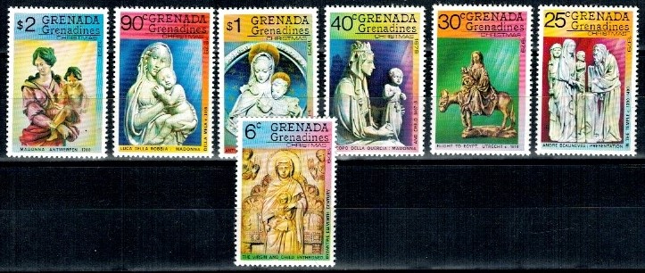BOŻE NARODZENIE GRENADA MI.349-355**