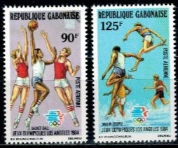 OLIMPIADA LETNIA GABON MI.904-905**