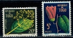 KWIATY TOGO MI.266-267**