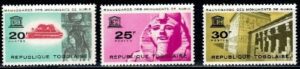 UNESCO TOGO MI.419-421**