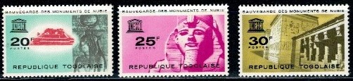 UNESCO TOGO MI.419-421**
