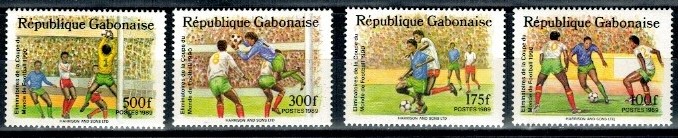MUNDIAL GABON MI.1045-1048**