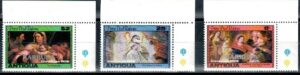 BOŻE NARODZENIE ANTIGUA I BARBUDA MI.421-423**