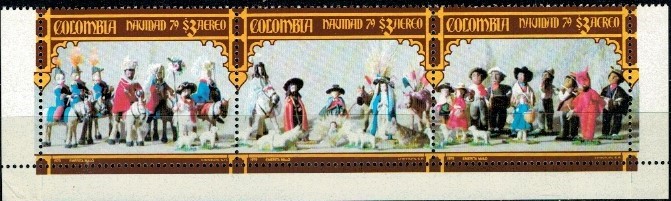 BOŻE NARODZENIE KOLUMBIA MI.1408-1410**