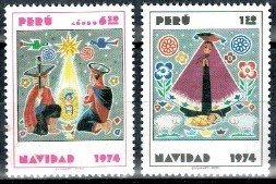 BOŻE NARODZENIE PERU MI.988-989**