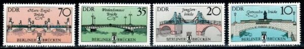 MOSTY DDR MI.2972-2975**