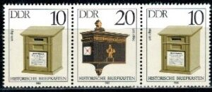 SKRZYNKI POCZTOWE DDR MI.WZd618**