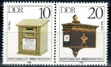 SKRZYNKI POCZTOWE DDR MI.WZd617**