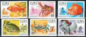 RYBOŁÓWSTWO KUBA MI.3749-3754**