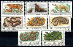 ZWIERZĘTA ZSRR MI.4678-4685**