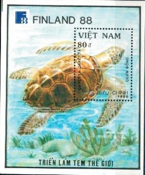 ŻÓŁWIE WIETNAM MI.BL.69**