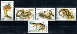 GADY I PŁAZY LAOS MI.1414-1418**