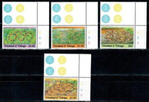 WĘŻE TRINIDAD I TOBAGO MI.663-666**