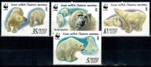 NIEDŹWIEDZIE POLARNE ZSRR MI.5694-5697**