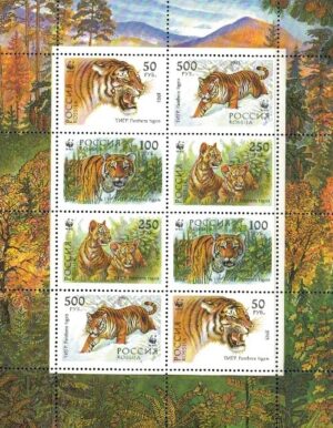 TYGRYSY ROSJA MI.ARK. 343-346**