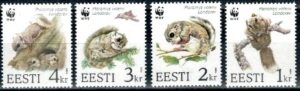 ZWIERZĘTA ESTONIA MI.229-232**