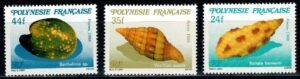 MUSZLE POLINEZJA FRANCUSKA MI.512-514**