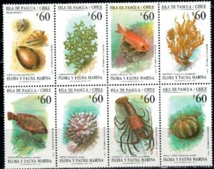 FLORA I FAUNA MORSKA CHILE MI.1504-1511**