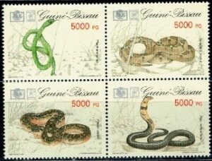 WĘŻE GWINEA BISSAU MI.1211-1214**